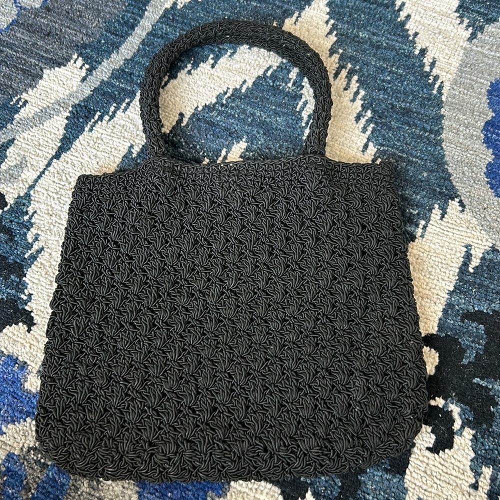 EXPRESS Mini Tote with Delicate Embroidery/Stitching